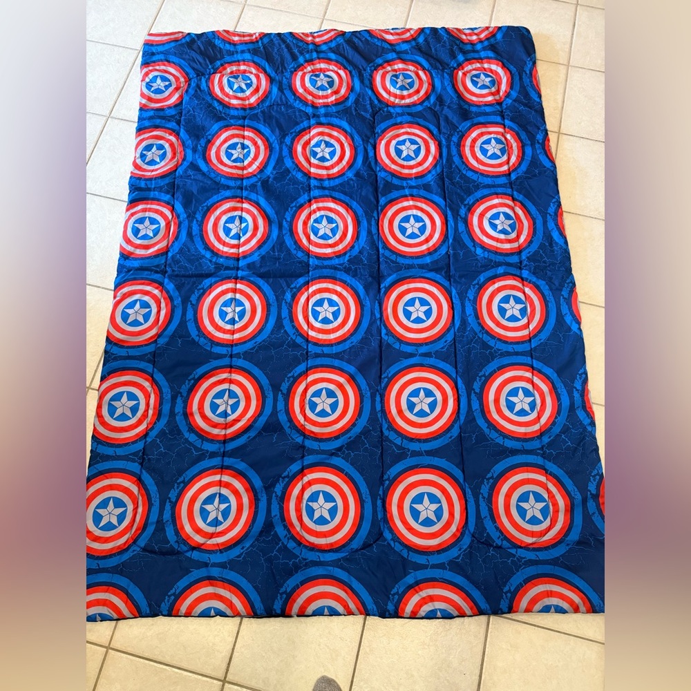 "Marvel" Captain America Iron Man Marvel Civil‎ War Twin Bedding set for kids - Picture 2 of 7